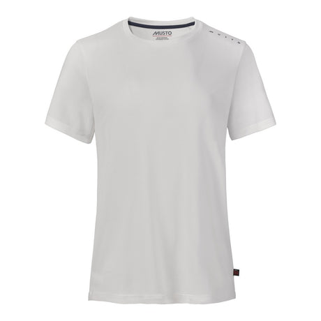 Musto Women's Evolution Crew Sunblock Short Sleeve Tee - Platinum