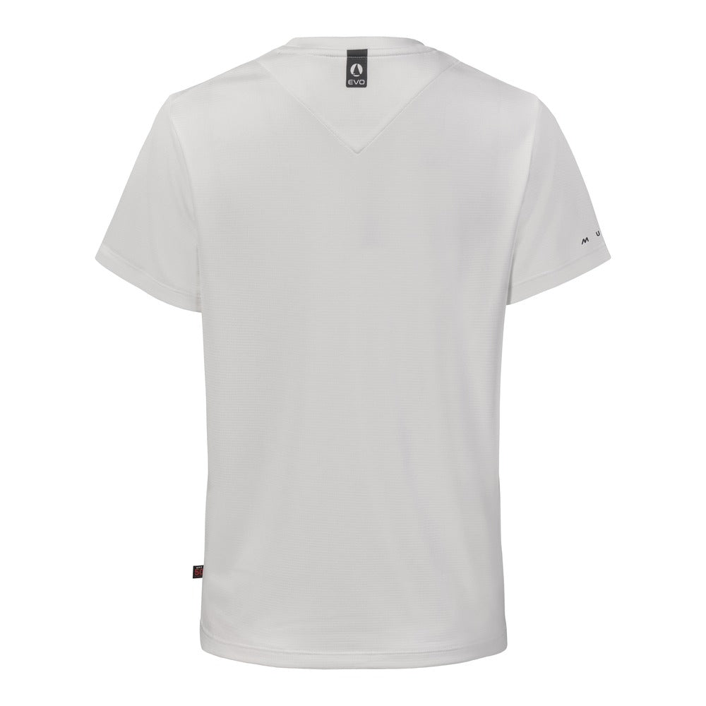 Musto Women's Evolution Crew Sunblock Short Sleeve Tee - Platinum
