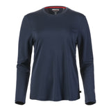 Musto Women's Evolution Crew Sunblock Long Sleeve Tee - Navy