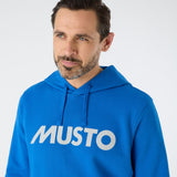 Musto Men's Musto Logo Hoodie - Aruba Blue