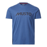 Musto Men's Musto Logo Short Sleeve Tee - Marine Blue