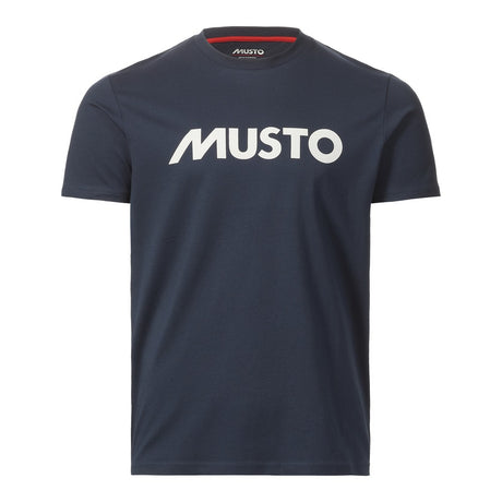 Musto Men's Musto Logo Short Sleeve Tee - Navy