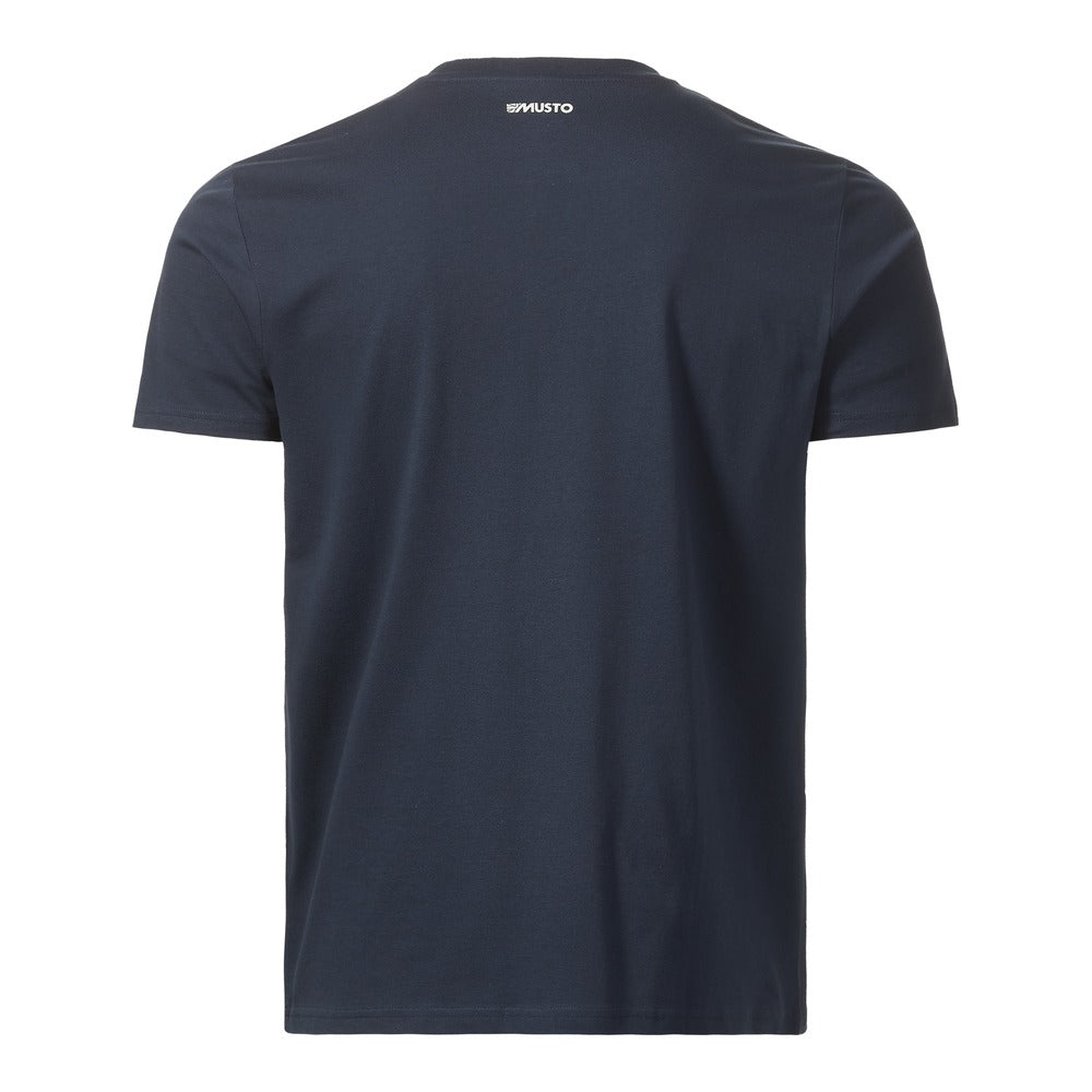 Musto Men's Musto Logo Short Sleeve Tee - Navy