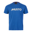 Musto Men's Musto Logo Short Sleeve Tee - Aruba Blue