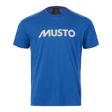 Musto Men's Musto Logo Short Sleeve Tee - Aruba Blue