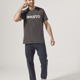 Musto Men's Musto Logo Short Sleeve Tee - Carbon