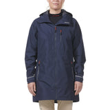 Musto Women's Sardinia Long Rain Jacket - Navy