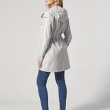 Musto Women's Sardinia Long Rain Jacket - Grey Fog