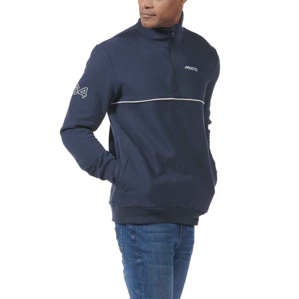 Musto Men's Musto 64 1/2 Zip Sweat - Navy