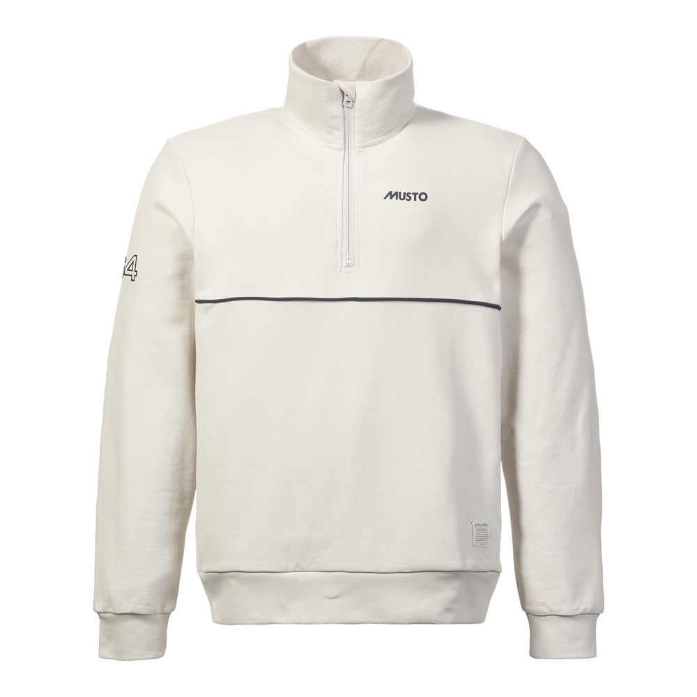 Musto Men's Musto 64 1/2 Zip Sweat - Platinum