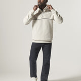 Musto Men's Musto 64 1/2 Zip Sweat - Platinum