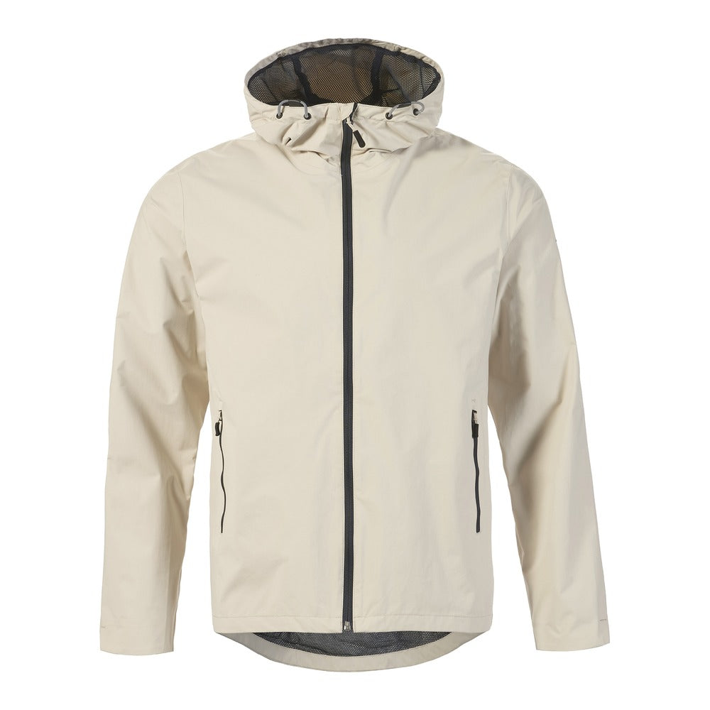 Musto Men's Marina Rain Jacket - Pumice / Navy