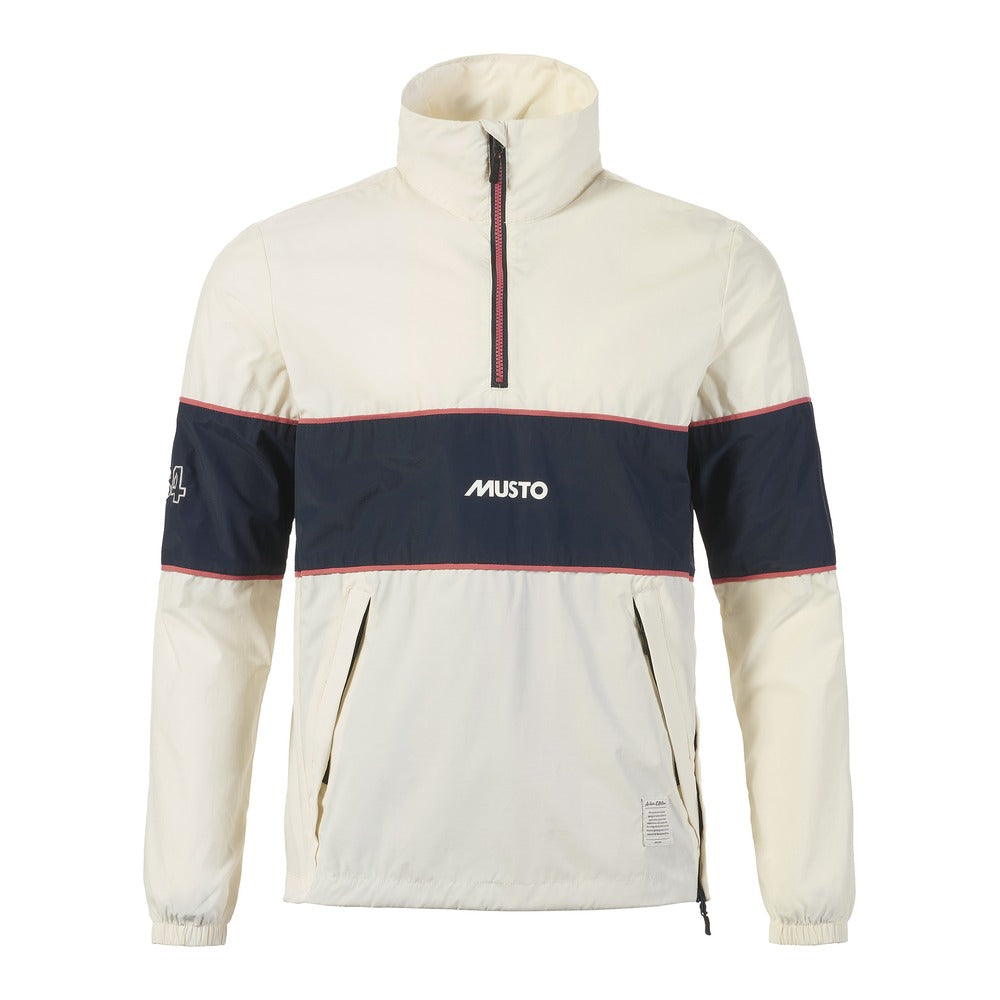 Musto Men's Musto 64 Anorak - Antique Sail White / Navy