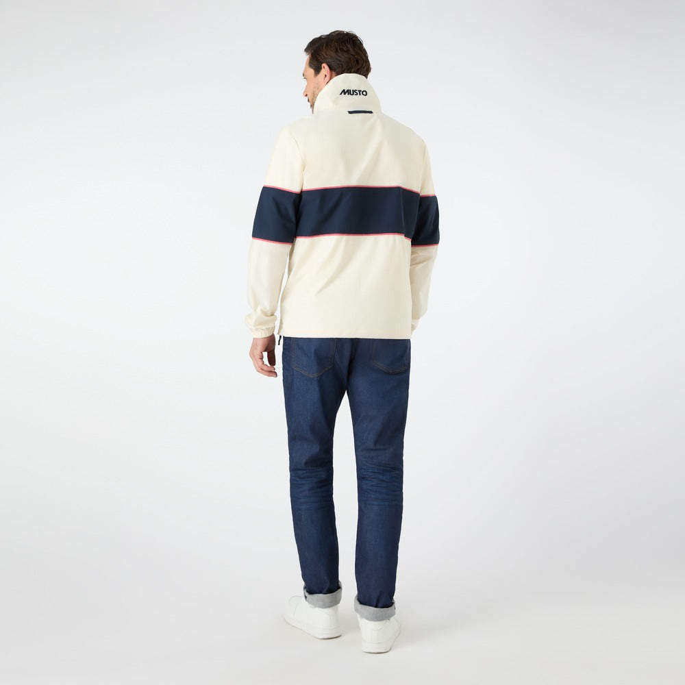 Musto Men's Musto 64 Anorak - Antique Sail White / Navy