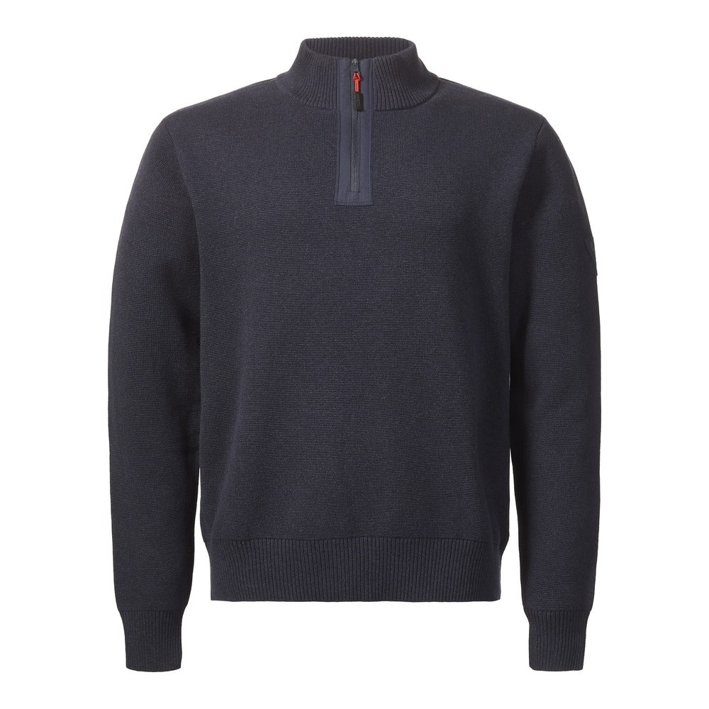Musto Men's Salcombe Zip Nk Knit - Navy