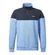 Musto Men's Marina Zip Nk Sweat - Silver Lake Blue / Navy