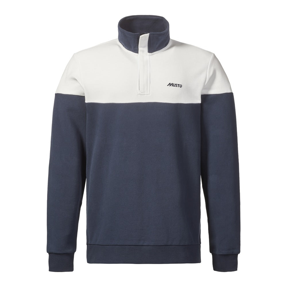 Musto Men's Marina Zip Nk Sweat - Navy / White