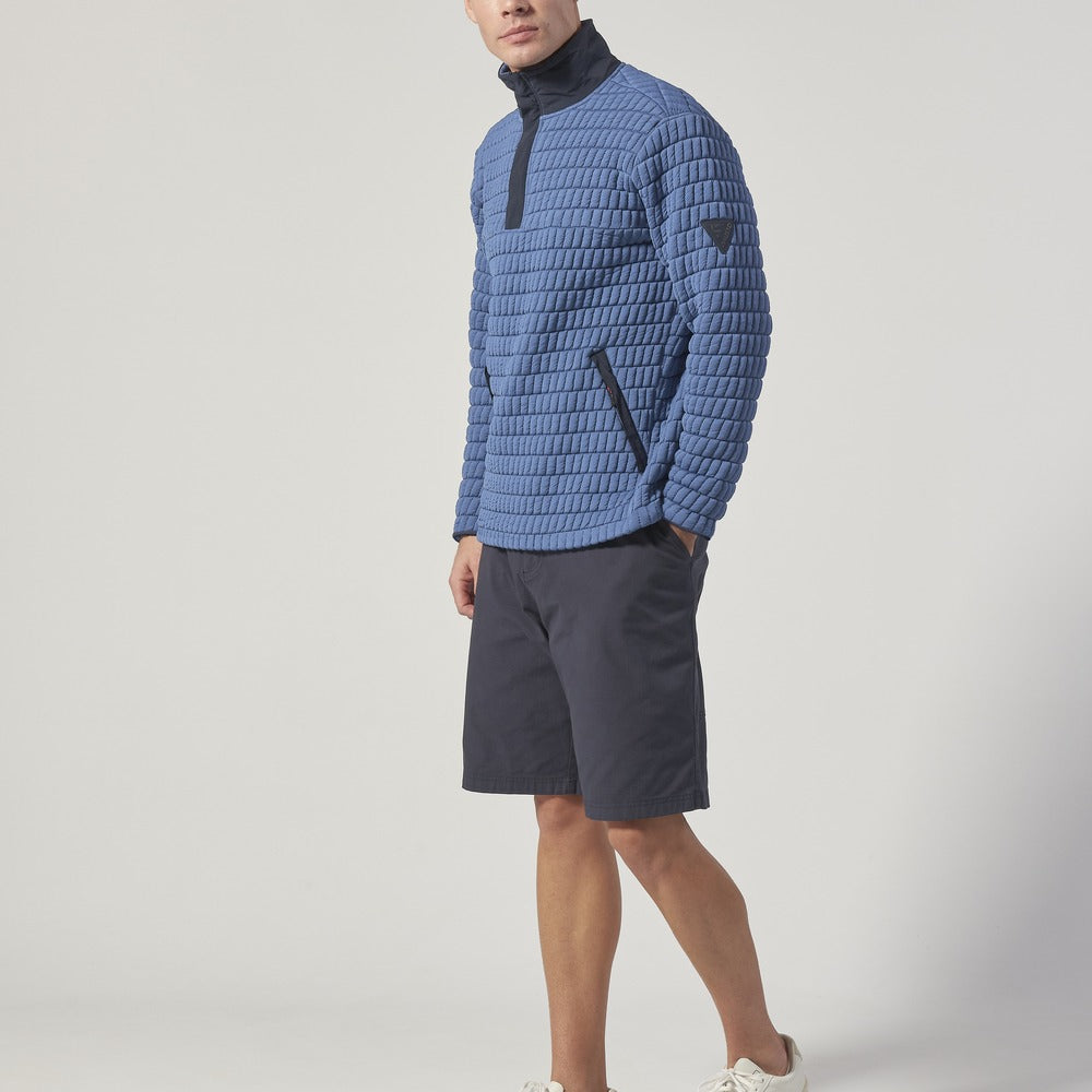 Musto Men's Snug Pullover - Marine Blue