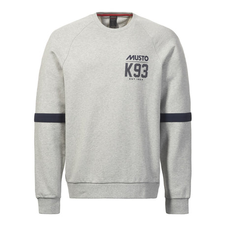 Musto Men's Marina Crew Sweat - Grey Melange