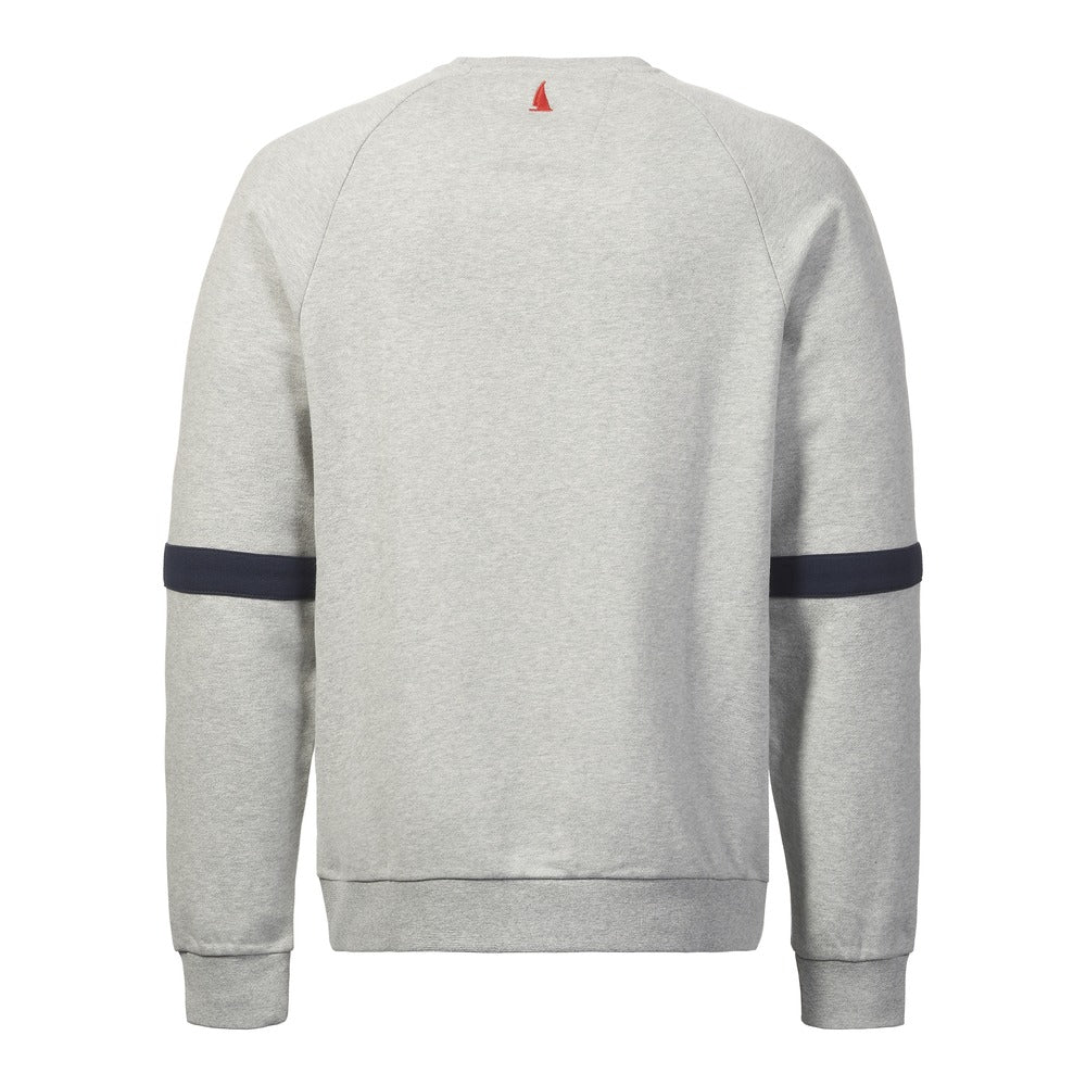 Musto Men's Marina Crew Sweat - Grey Melange