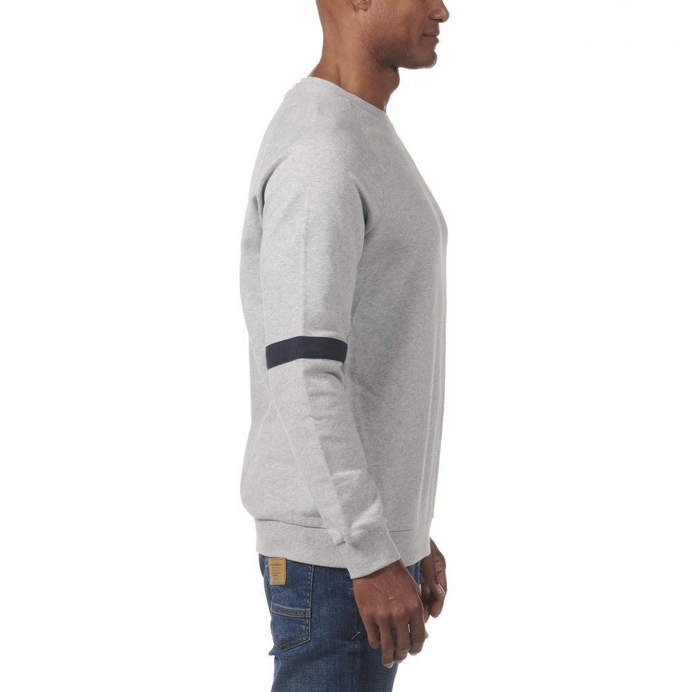 Musto Men's Marina Crew Sweat - Grey Melange