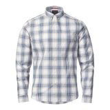 Musto Men's Marina Plaid Long Sleeve Shirt - Good Grey
