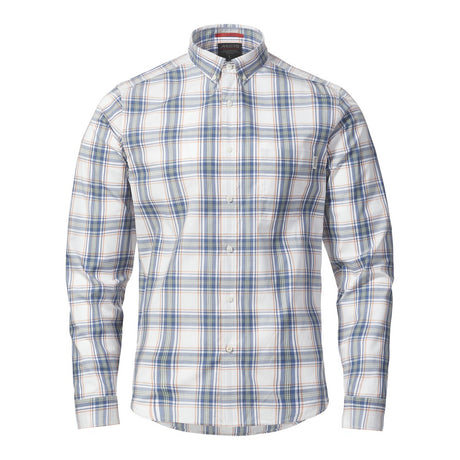Musto Men's Marina Plaid Long Sleeve Shirt - Good Grey