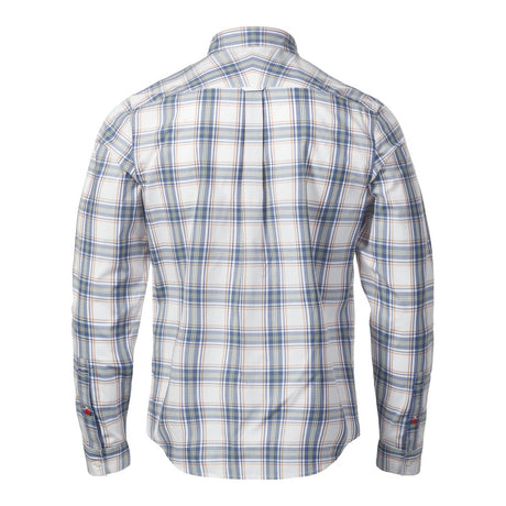 Musto Men's Marina Plaid Long Sleeve Shirt - Good Grey