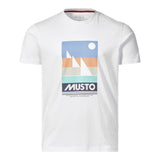 Musto Men's Marina Graphic Short Sleeve Tee - White
