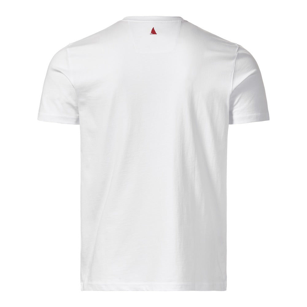Musto Men's Marina Graphic Short Sleeve Tee - White