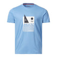 Musto Men's Marina Graphic Short Sleeve Tee - Silver Lake Blue