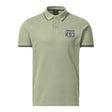 Musto Men's Marina Short Sleeve Polo - Sea Spray