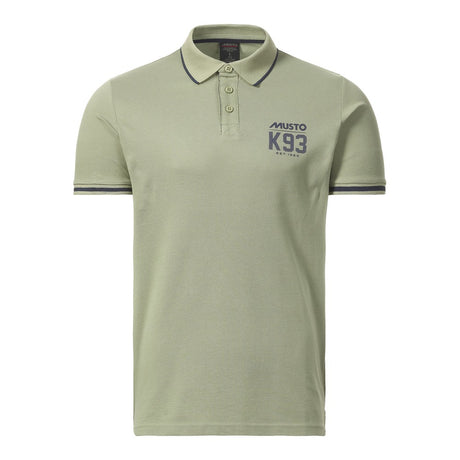 Musto Men's Marina Short Sleeve Polo - Sea Spray