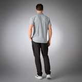 Musto Men's LPX Cooling UV Short Sleeve Polo - Grey Melange