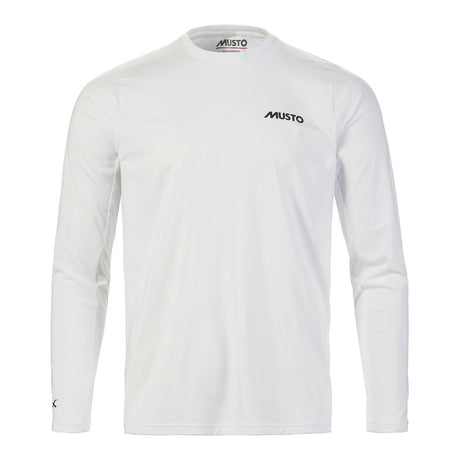 Musto Men's LPX Cooling UV Long Sleeve Tee - White