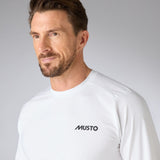 Musto Men's LPX Cooling UV Long Sleeve Tee - White