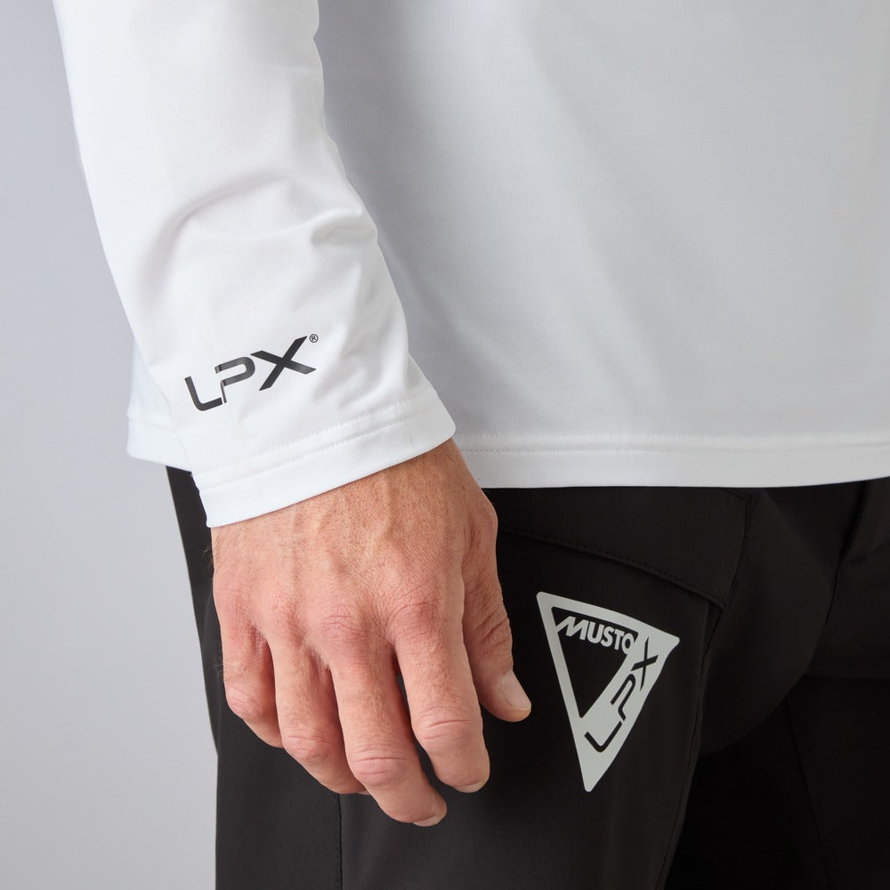 Musto Men's LPX Cooling UV Long Sleeve Tee - White