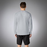 Musto Men's LPX Cooling UV Long Sleeve Tee - Grey Melange