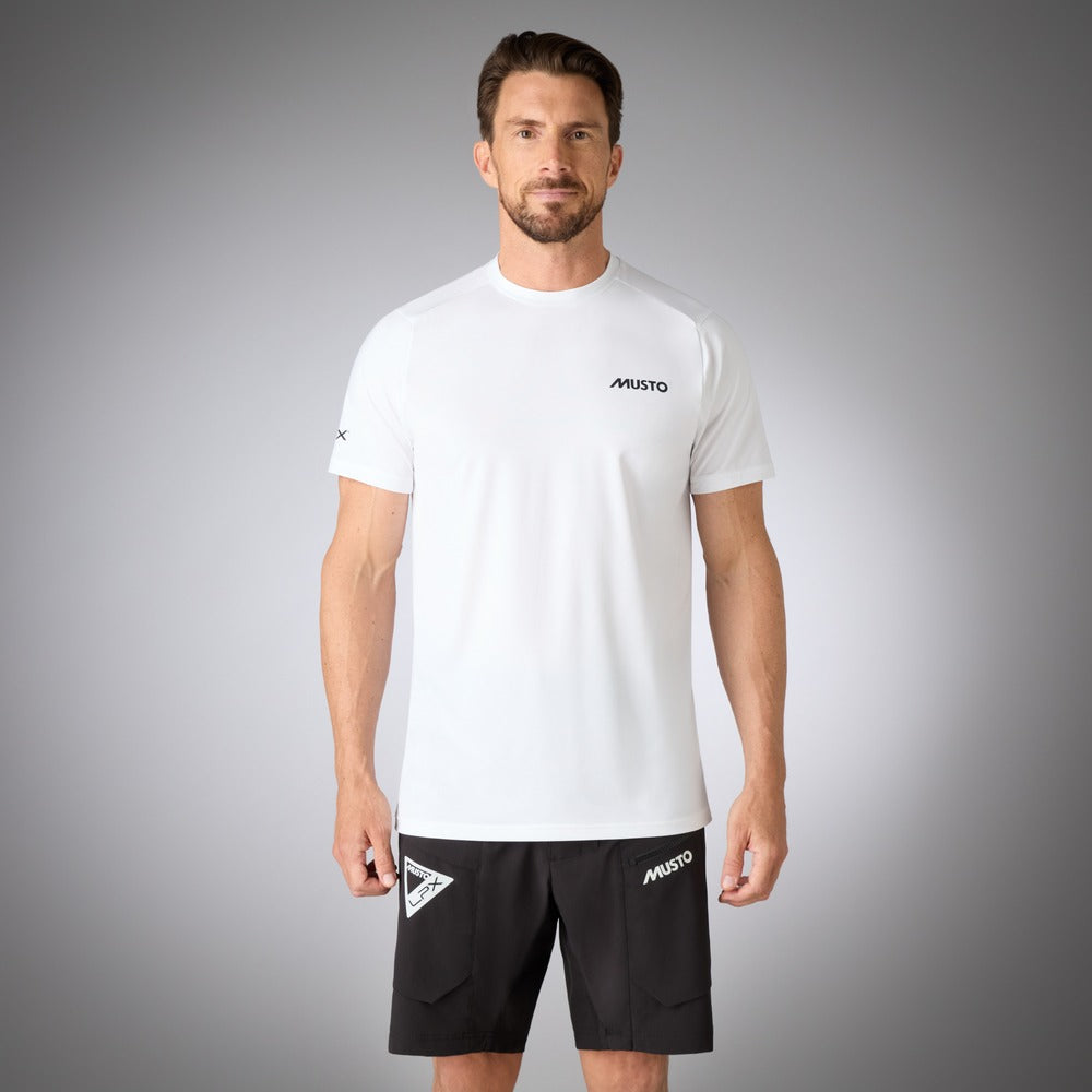 Musto Men's LPX Cooling UV Short Sleeve Tee - White
