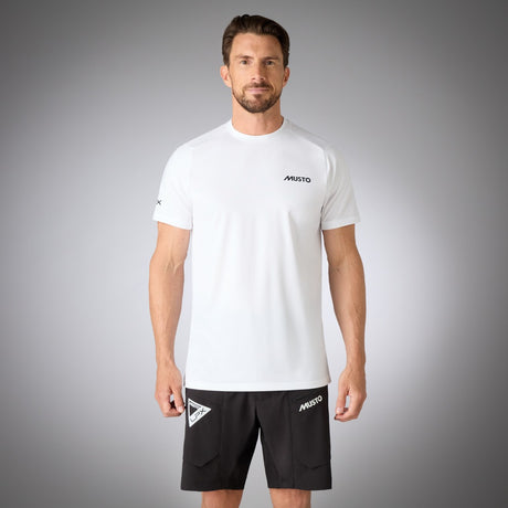 Musto Men's LPX Cooling UV Short Sleeve Tee - White