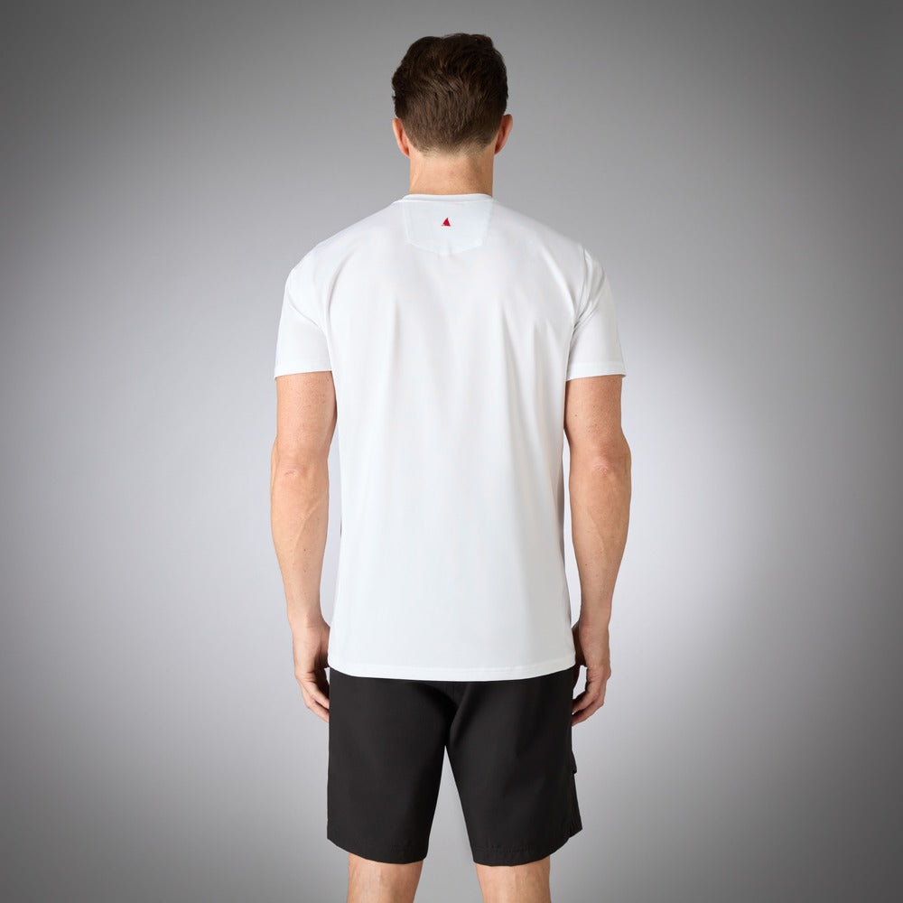 Musto Men's LPX Cooling UV Short Sleeve Tee - White