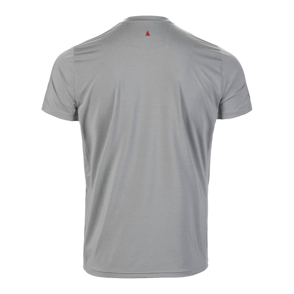 Musto Men's LPX Cooling UV Short Sleeve Tee - Grey Melange