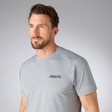 Musto Men's LPX Cooling UV Short Sleeve Tee - Grey Melange