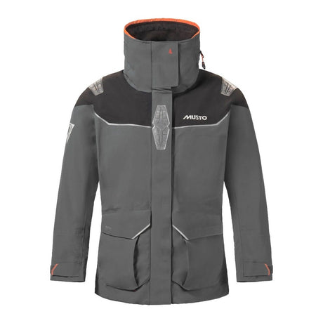 Musto Women's Br3 Pertex Offshore Jacket - Charcoal