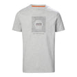Musto Lr Short Sleeve Box Terrain Tee - Grey Marl