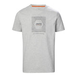 Musto Lr Short Sleeve Box Terrain Tee - Grey Marl