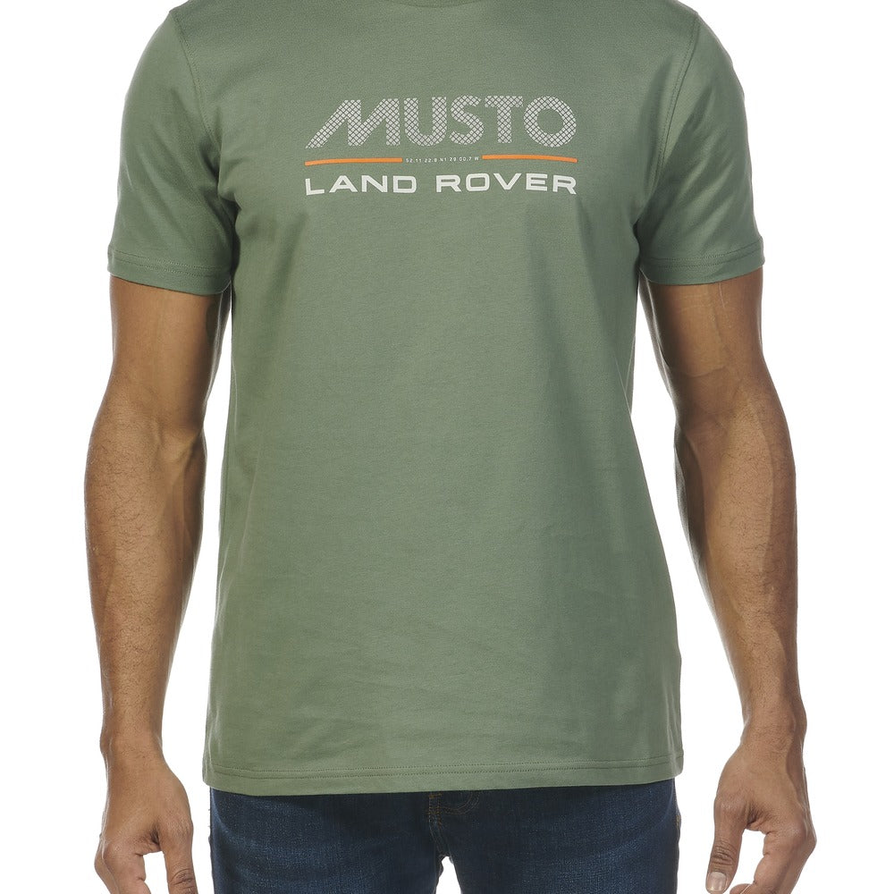 Musto Men's Lr Logo Short Sleeve Tee 2.0 - Pangea Green