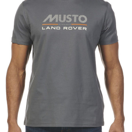 Musto Men's Lr Logo Short Sleeve Tee 2.0 - Turbulence