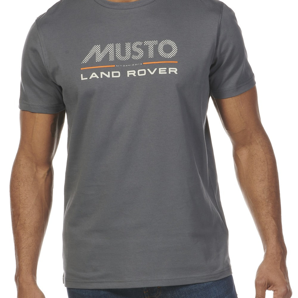 Musto Men's Lr Logo Short Sleeve Tee 2.0 - Turbulence