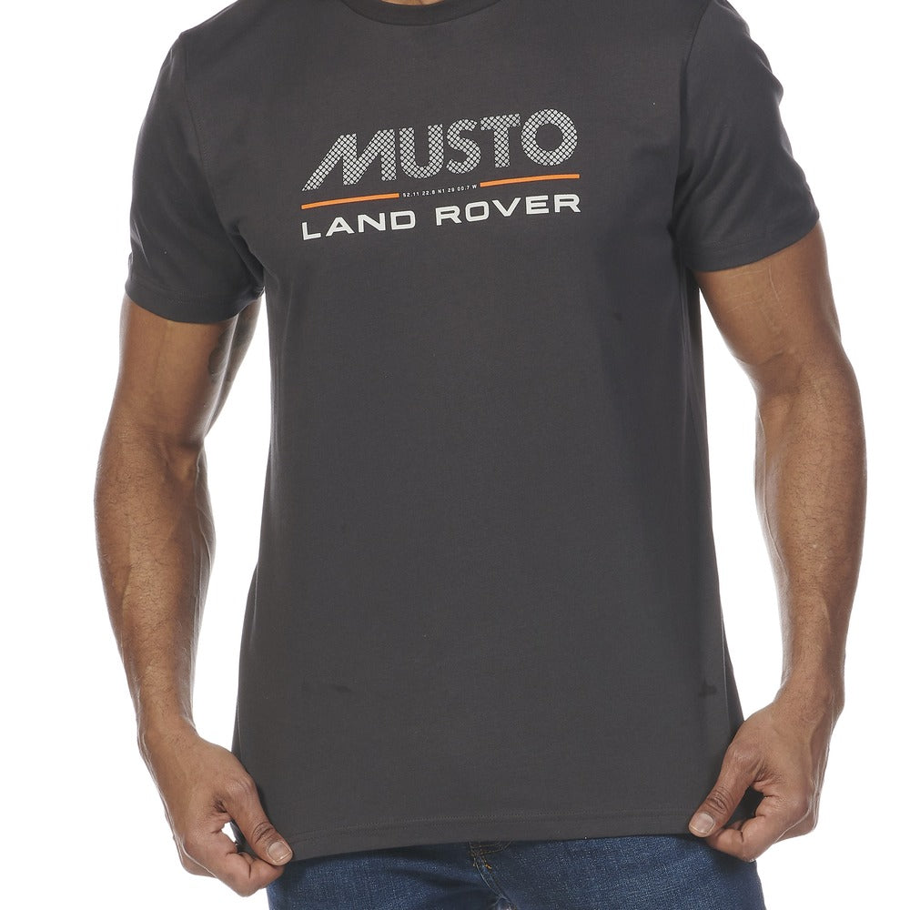 Musto Men's Lr Logo Short Sleeve Tee 2.0 - Carbon